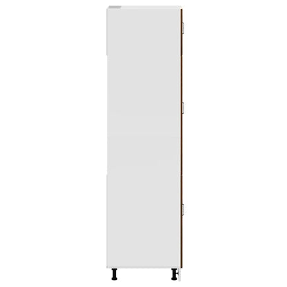 vidaXL Kitchen Cupboard "Kalmar" Brown Oak Engineered Wood