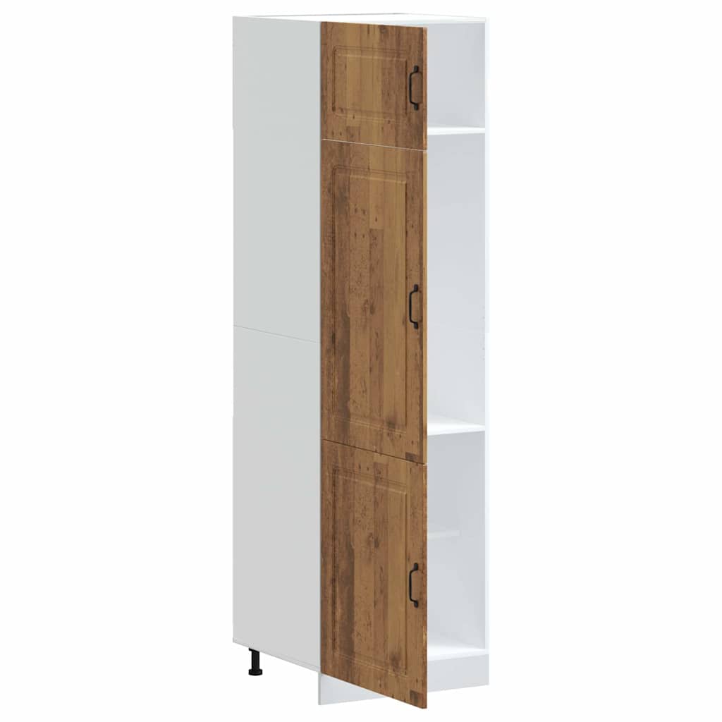 vidaXL Kitchen Cupboard "Kalmar" Old Wood Engineered Wood