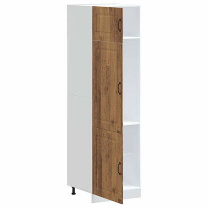vidaXL Kitchen Cupboard "Kalmar" Old Wood Engineered Wood