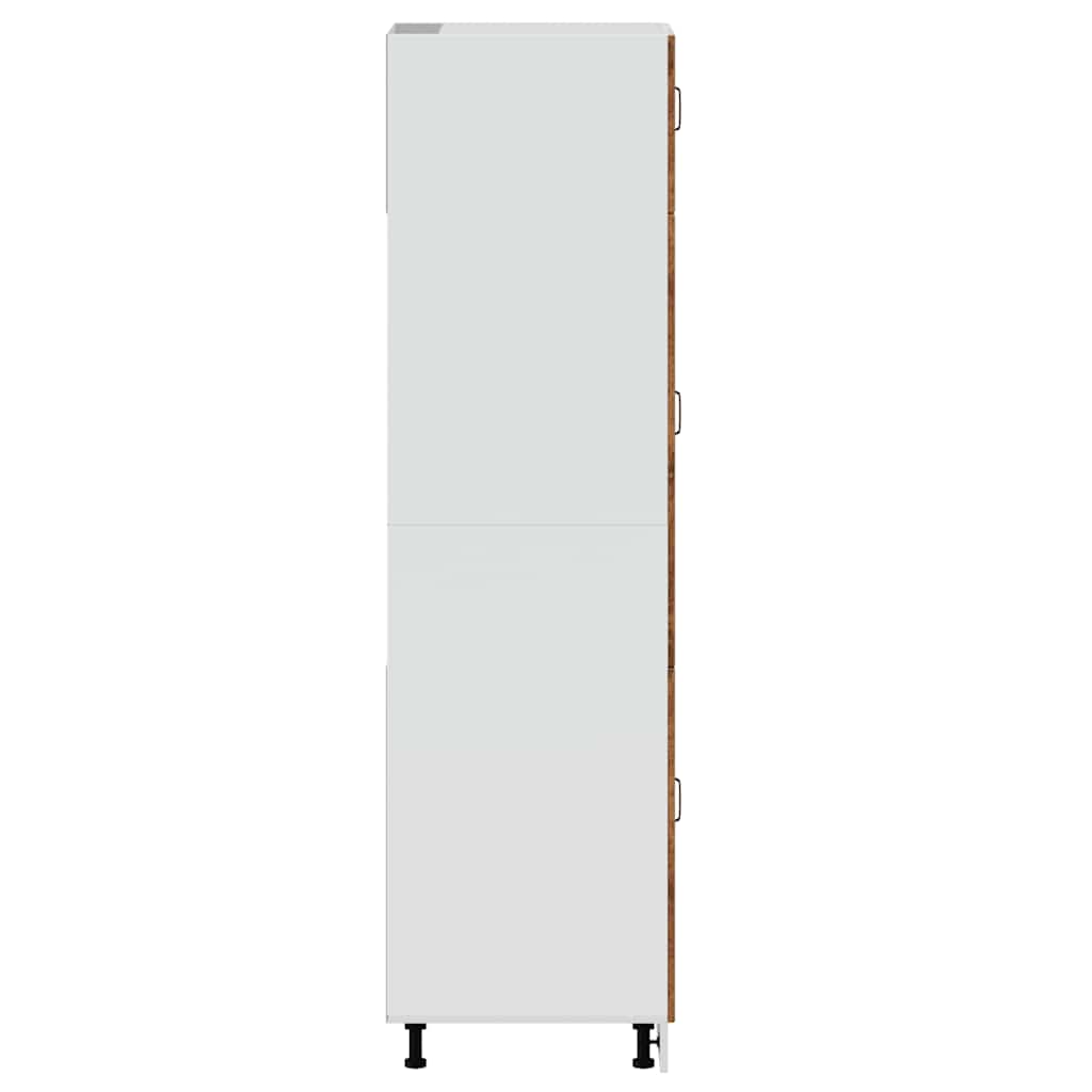 vidaXL Kitchen Cupboard "Kalmar" Old Wood Engineered Wood