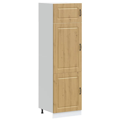 vidaXL Kitchen Cupboard "Kalmar" Artisan Oak Engineered Wood