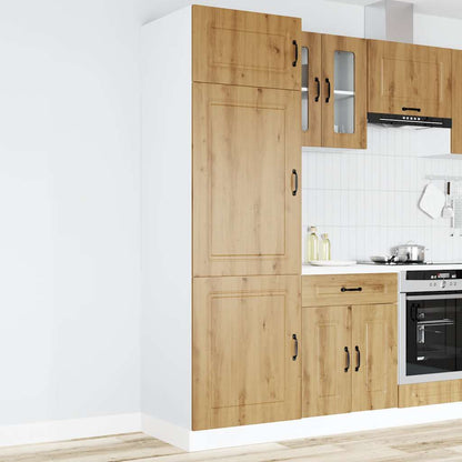 vidaXL Kitchen Cupboard "Kalmar" Artisan Oak Engineered Wood
