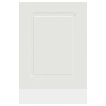vidaXL Dishwasher Panel "Kalmar" White 45x1,5x57 cm Engineered Wood