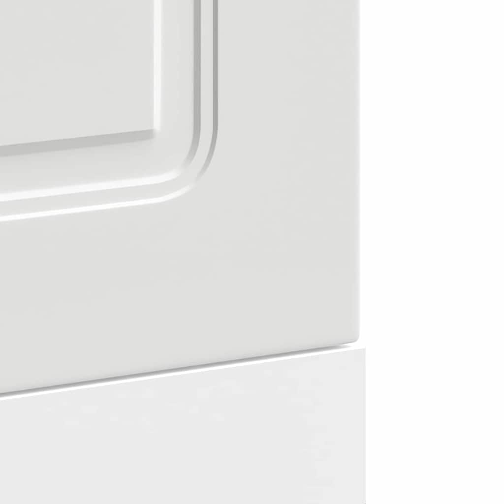 vidaXL Dishwasher Panel "Kalmar" White 45x1,5x57 cm Engineered Wood