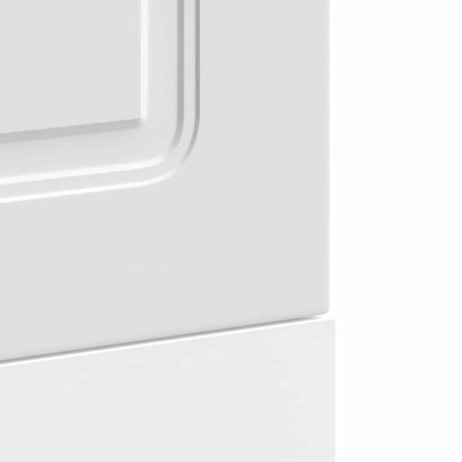 vidaXL Dishwasher Panel "Kalmar" White 45x1,5x57 cm Engineered Wood