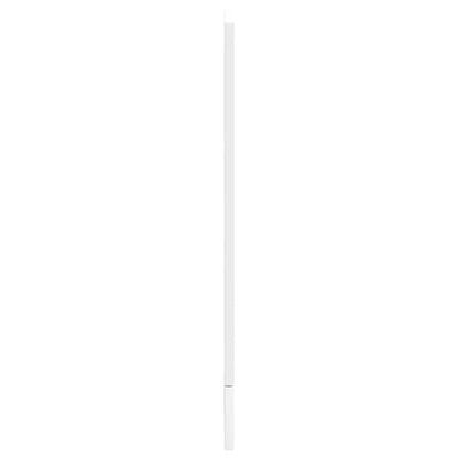 vidaXL Dishwasher Panel "Kalmar" High Gloss White 45x1,5x57 cm Engineered Wood