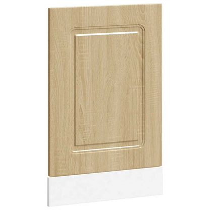 vidaXL Dishwasher Panel Kalmar Sonoma Oak 45x1.5x57 cm Engineered Wood