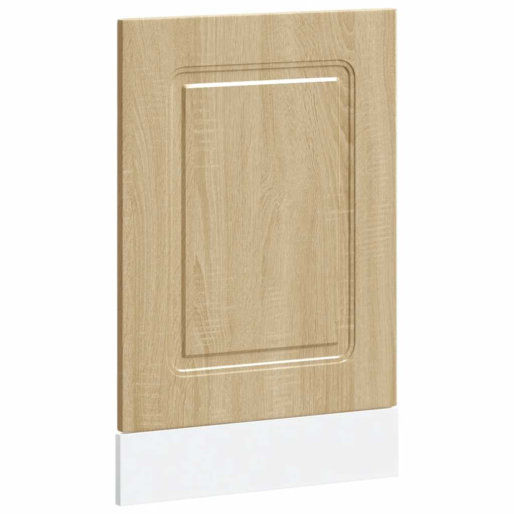 vidaXL Dishwasher Panel "Kalmar" Sonoma Oak 45x1,5x57 cm Engineered Wood
