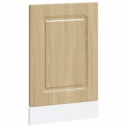 vidaXL Dishwasher Panel "Kalmar" Sonoma Oak 45x1,5x57 cm Engineered Wood