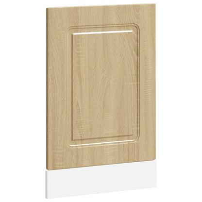 vidaXL Dishwasher Panel "Kalmar" Sonoma Oak 45x1,5x57 cm Engineered Wood