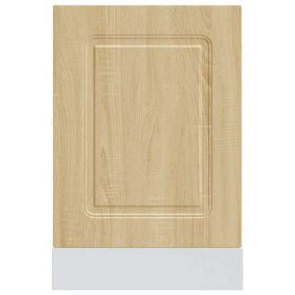 vidaXL Dishwasher Panel "Kalmar" Sonoma Oak 45x1,5x57 cm Engineered Wood