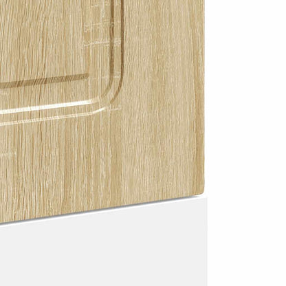 vidaXL Dishwasher Panel Kalmar Sonoma Oak 45x1.5x57 cm Engineered Wood
