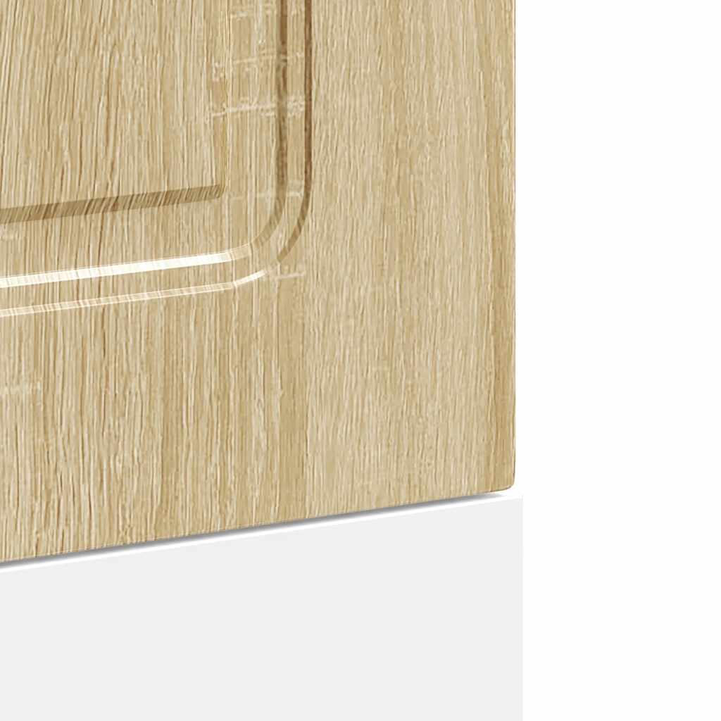 vidaXL Dishwasher Panel "Kalmar" Sonoma Oak 45x1,5x57 cm Engineered Wood