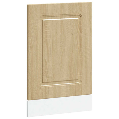 vidaXL Dishwasher Panel "Kalmar" Sonoma Oak 45x1,5x57 cm Engineered Wood