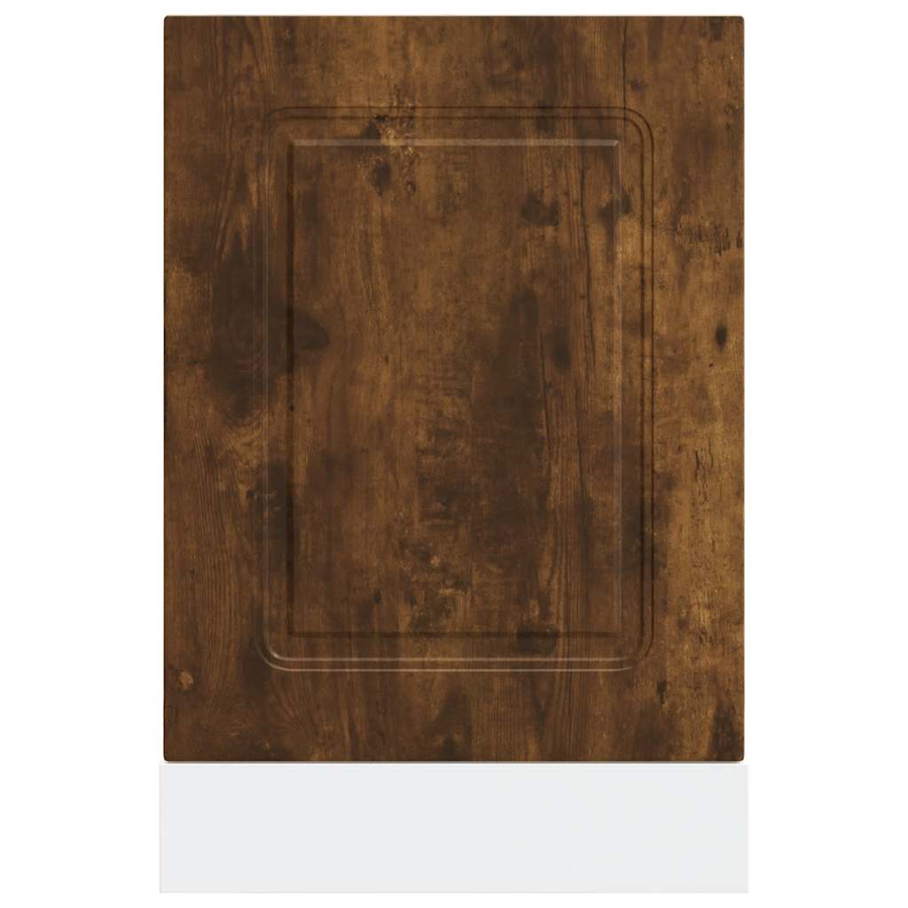 vidaXL Dishwasher Panel "Kalmar" Smoked Oak 45x1,5x57 cm Engineered Wood