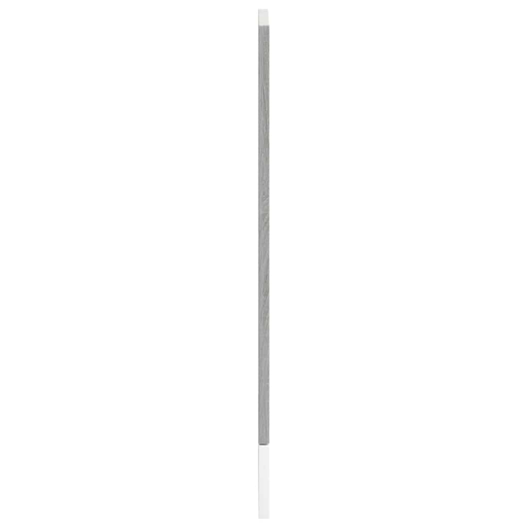 vidaXL Dishwasher Panel "Kalmar" Grey Sonoma 45x1,5x57 cm Engineered Wood