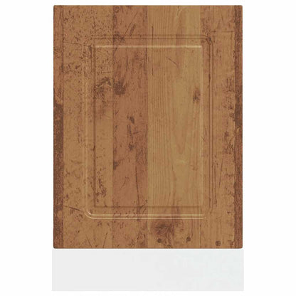 vidaXL Dishwasher Panel Kalmar Old Wood 45x1.5x57 cm Engineered Wood