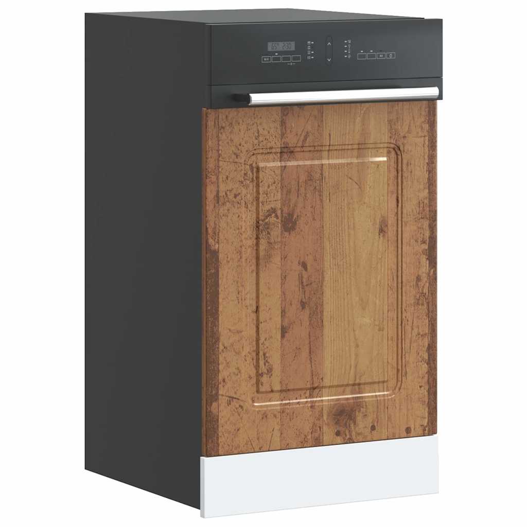 vidaXL Dishwasher Panel Kalmar Old Wood 45x1.5x57 cm Engineered Wood
