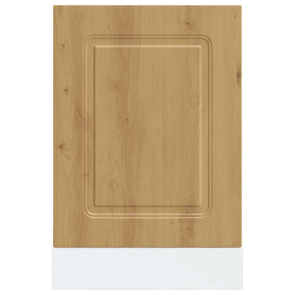 vidaXL Dishwasher Panel Kalmar Artisan Oak 45x1.5x57 cm Engineered Wood