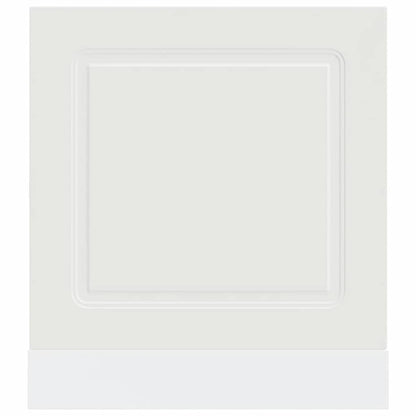 vidaXL Dishwasher Panel "Kalmar" White 60x1,5x57 cm Engineered Wood