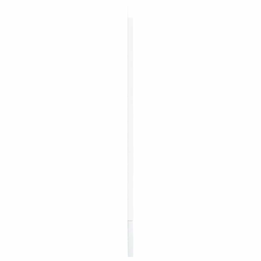 vidaXL Dishwasher Panel Kalmar White 60x1.5x57 cm Engineered Wood