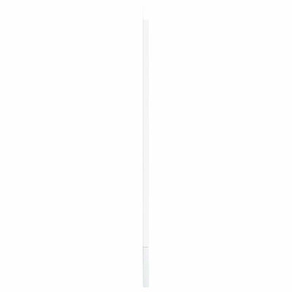 vidaXL Dishwasher Panel Kalmar White 60x1.5x57 cm Engineered Wood