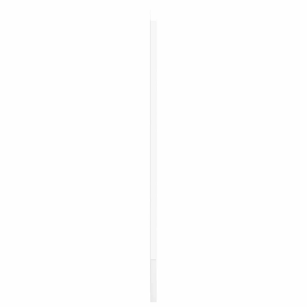 vidaXL Dishwasher Panel "Kalmar" White 60x1,5x57 cm Engineered Wood