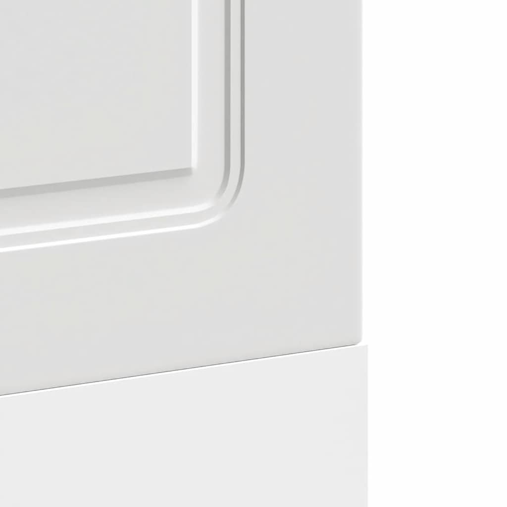 vidaXL Dishwasher Panel "Kalmar" White 60x1,5x57 cm Engineered Wood