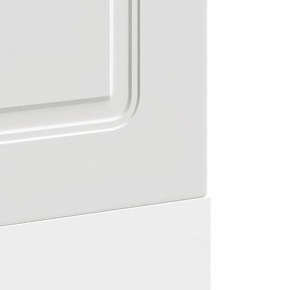 vidaXL Dishwasher Panel "Kalmar" White 60x1,5x57 cm Engineered Wood