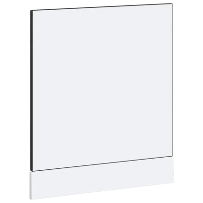 vidaXL Dishwasher Panel Kalmar Black 60x1.5x57 cm Engineered Wood