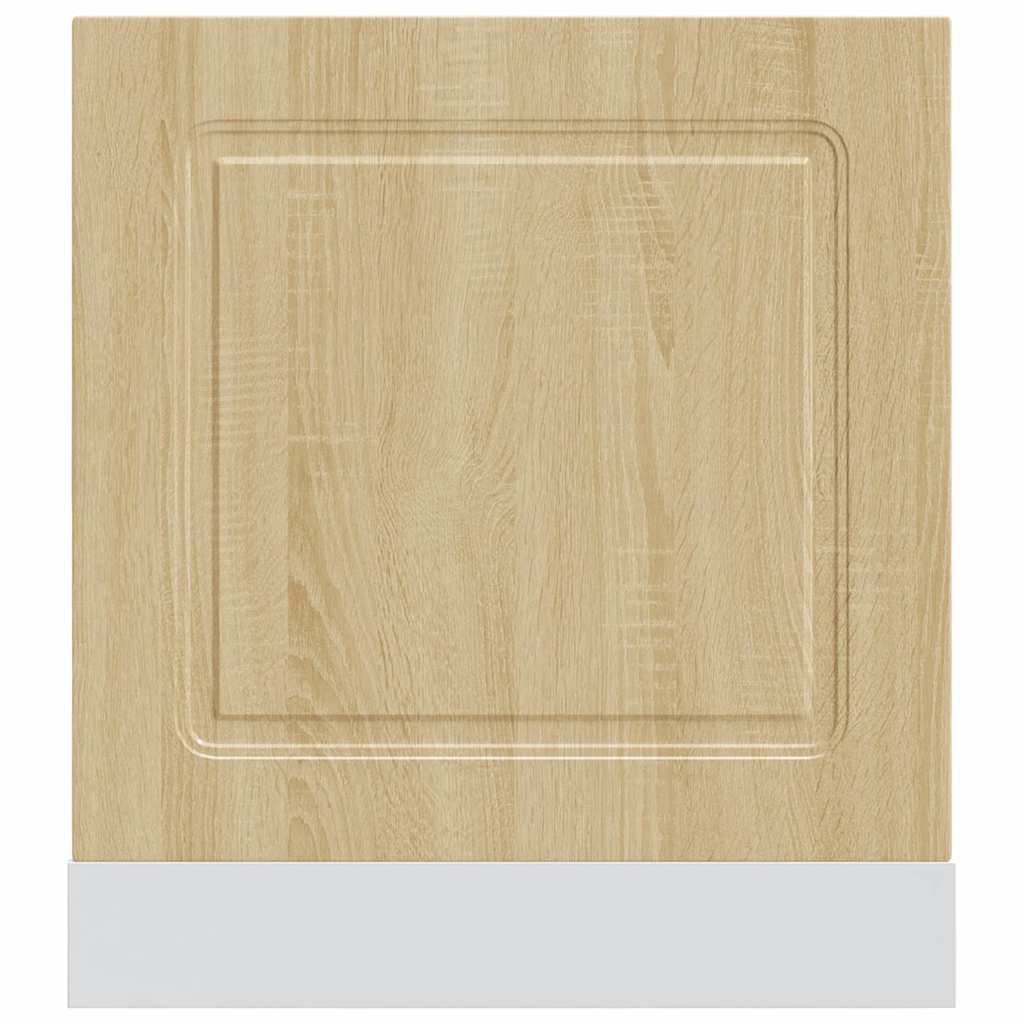 vidaXL Dishwasher Panel "Kalmar" Sonoma Oak 60x1,5x57 cm Engineered Wood