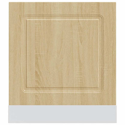 vidaXL Dishwasher Panel "Kalmar" Sonoma Oak 60x1,5x57 cm Engineered Wood