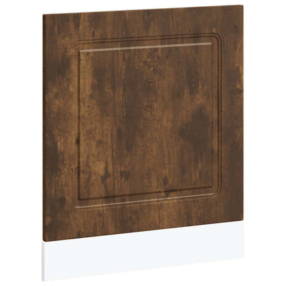 vidaXL Dishwasher Panel Kalmar Smoked Oak 60x1.5x57 cm Engineered Wood