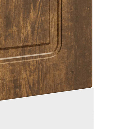 vidaXL Dishwasher Panel Kalmar Smoked Oak 60x1.5x57 cm Engineered Wood