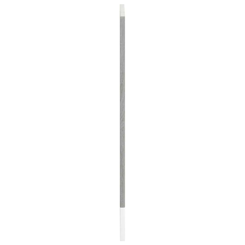 vidaXL Dishwasher Panel "Kalmar" Grey Sonoma 60x1,5x57 cm Engineered Wood
