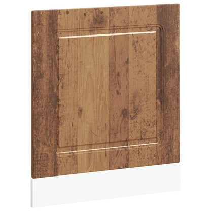 vidaXL Dishwasher Panel "Kalmar" Old Wood 60x1,5x57 cm Engineered Wood