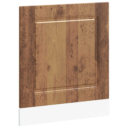 vidaXL Dishwasher Panel "Kalmar" Old Wood 60x1,5x57 cm Engineered Wood