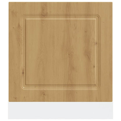 vidaXL Dishwasher Panel "Kalmar" Artisan Oak 60x1,5x57 cm Engineered Wood