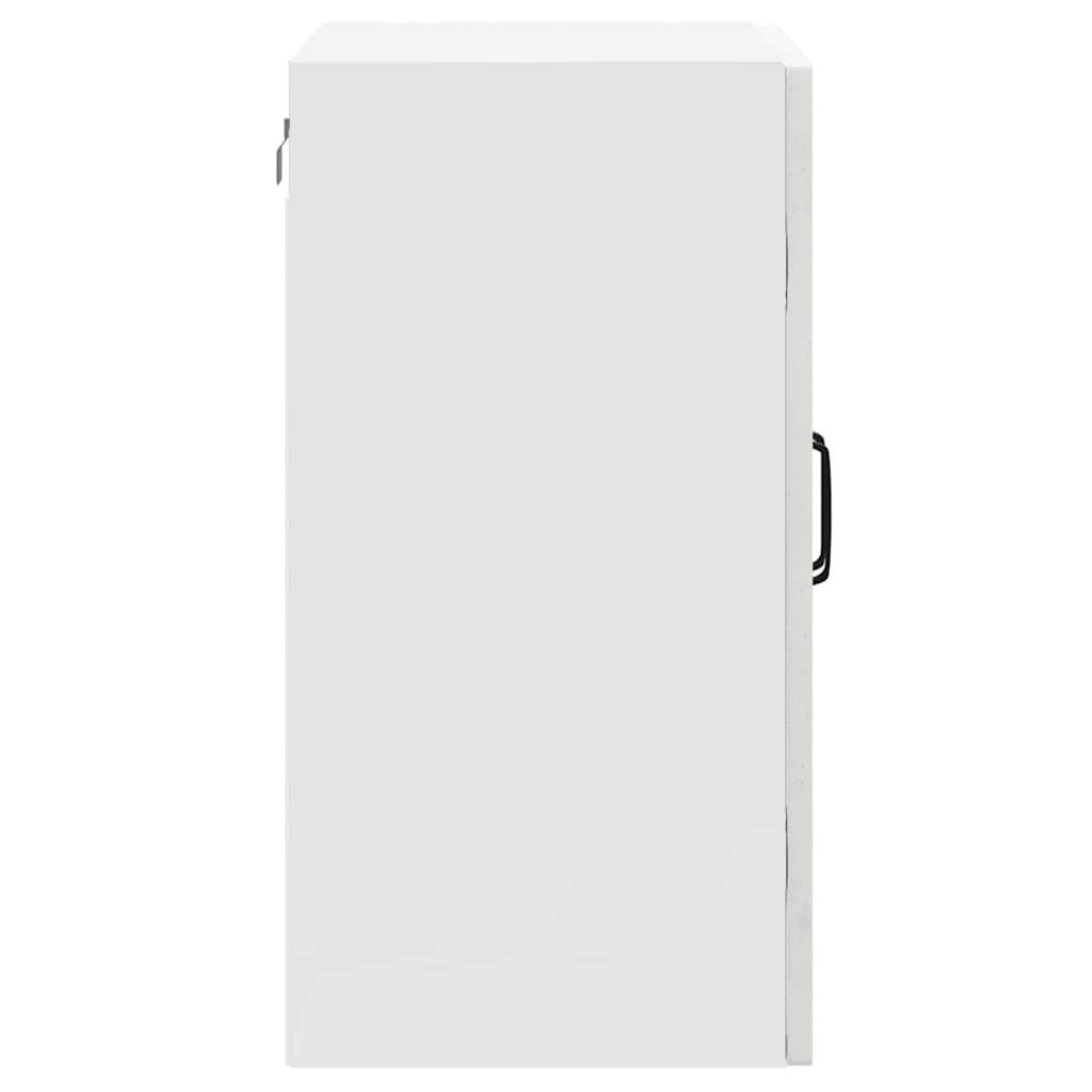 vidaXL Kitchen Wall Cabinet with Glass Door "Kalmar" Concrete Grey Engineered Wood