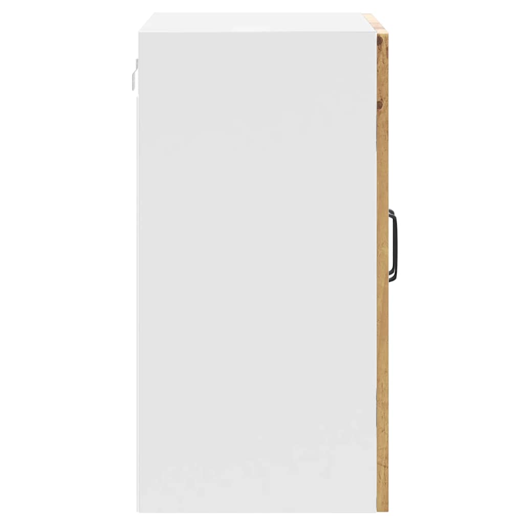 vidaXL Kitchen Wall Cabinet with Glass Door Kalmar Artisan Oak Engineered Wood