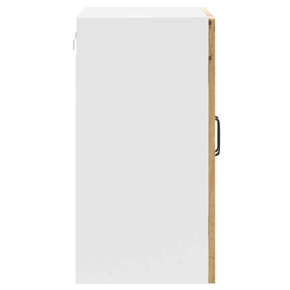 vidaXL Kitchen Wall Cabinet with Glass Door Kalmar Artisan Oak Engineered Wood