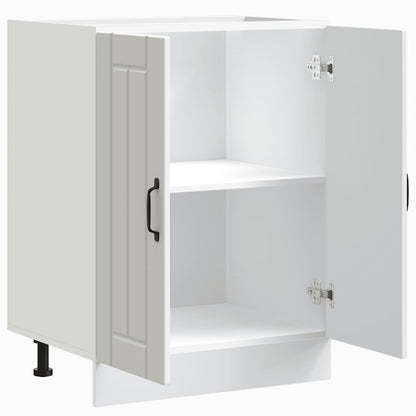 vidaXL Sink Base Cabinet "Lucca" White Engineered Wood