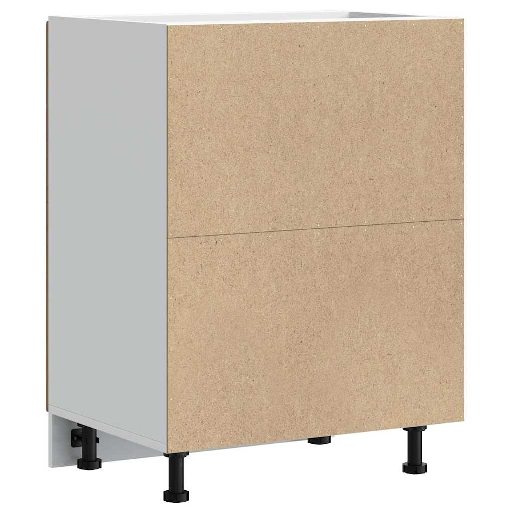 vidaXL Sink Base Cabinet Lucca Old Wood Engineered Wood