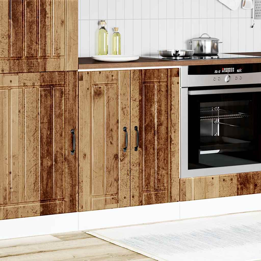 vidaXL Sink Base Cabinet Lucca Old Wood Engineered Wood