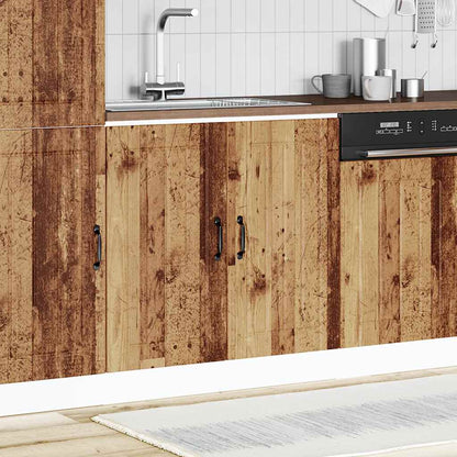vidaXL Sink Base Cabinet "Lucca" Old Wood Engineered Wood