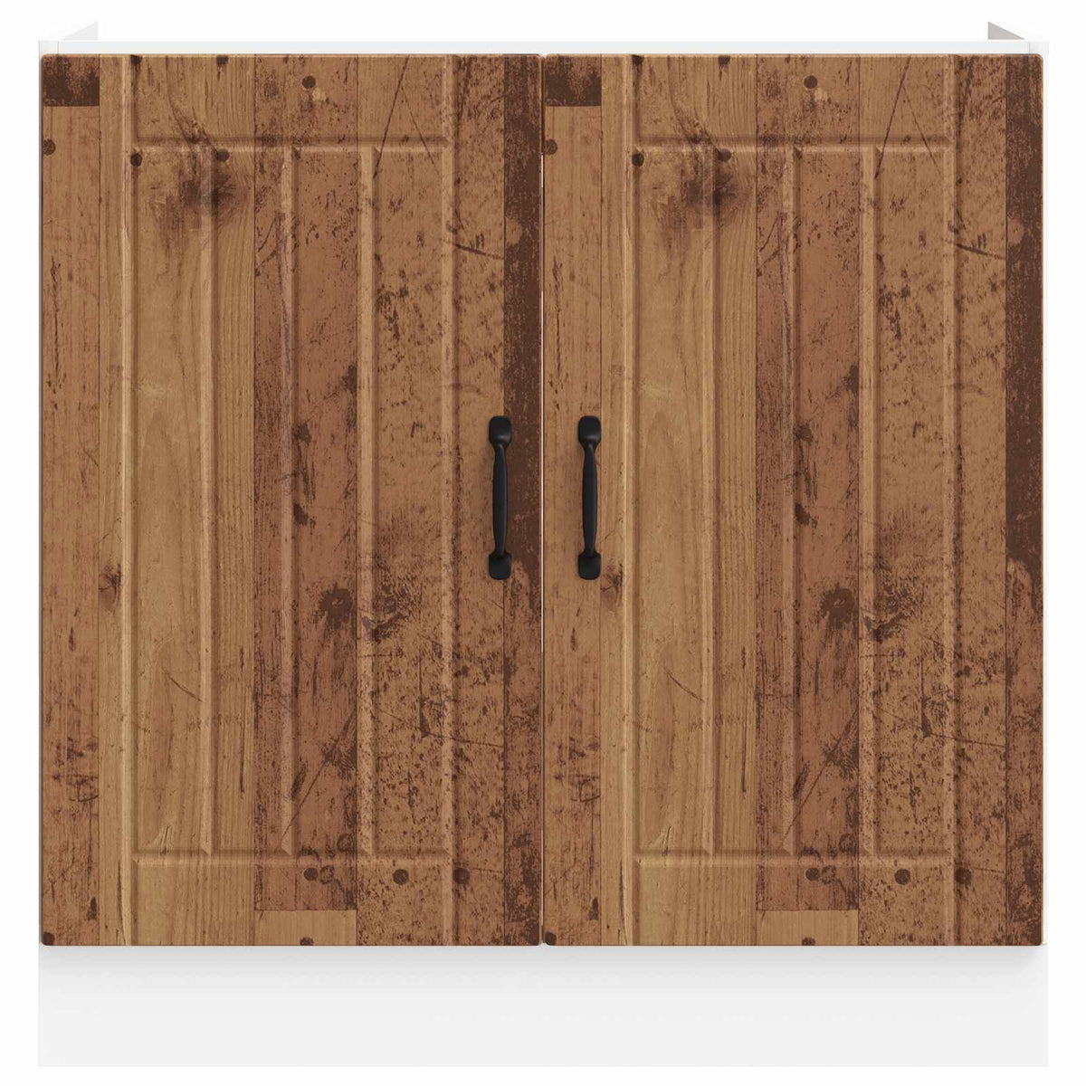 vidaXL Sink Base Cabinet "Lucca" Old Wood Engineered Wood