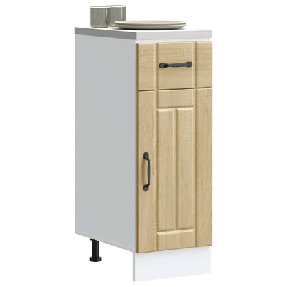 vidaXL Kitchen Base Cabinet "Lucca" Sonoma Oak Engineered Wood