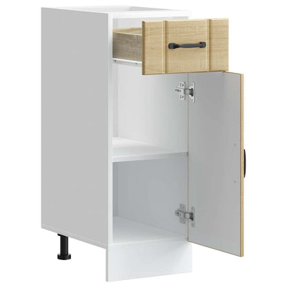 vidaXL Kitchen Base Cabinet "Lucca" Sonoma Oak Engineered Wood