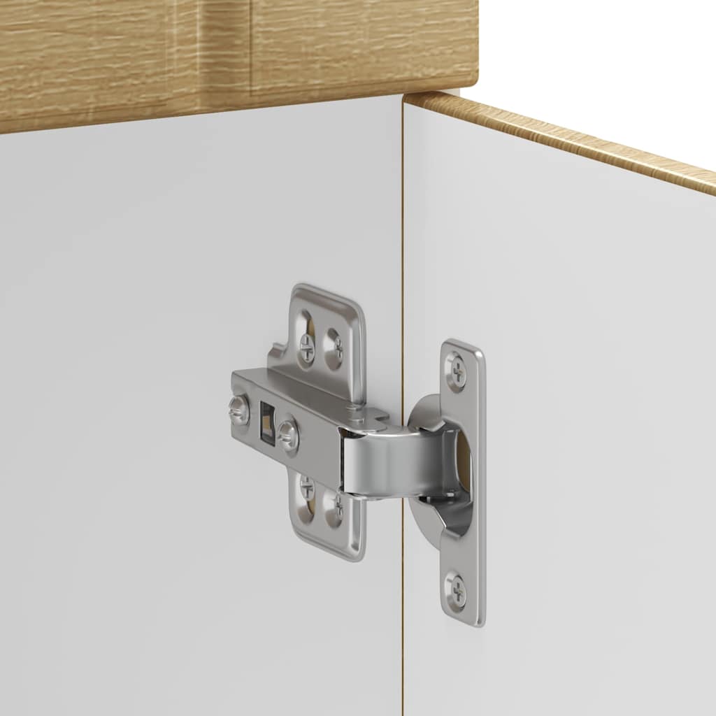 vidaXL Kitchen Base Cabinet "Lucca" Sonoma Oak Engineered Wood