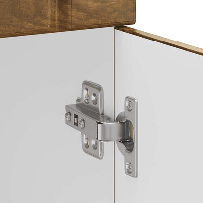vidaXL Kitchen Base Cabinet "Lucca" Smoked Oak Engineered Wood